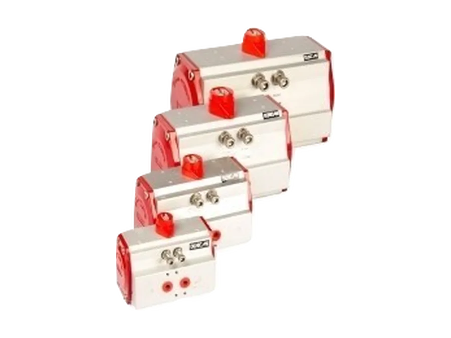 Double acting rotary actuator