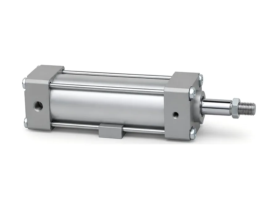 Single acting spring-return pneumatic air cylinder